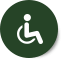 Accesso e mobile home predisposti per disabili